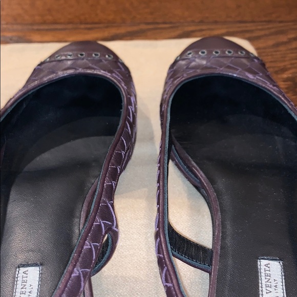 Bottega Veneta Intrecciato Slingback Flats - Picture 7 of 11
